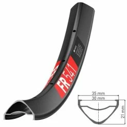 Dt-swiss DT Swiss FR 541 Felge 29" Schwarz (nur Möglich Mit DT Squorx Nippeln)