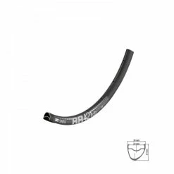 Dt-swiss DT Swiss RR 421 DB Felge 700c Schwarz (nur Möglich Mit DT Squorx Nippeln)