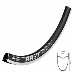 Dt-swiss DT Swiss RR 511 Felge 700c Schwarz 28H (nur Möglich Mit DT Squorx Nippeln)