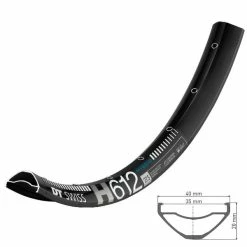 Dt-swiss DT Swiss H 612 Felge 27,5" | 650b Schwarz
