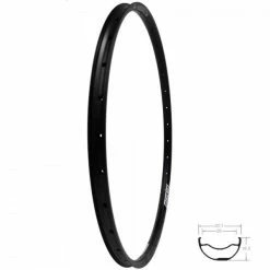 Fun Works Atmosphere 26 SL Felge 29"schwarz