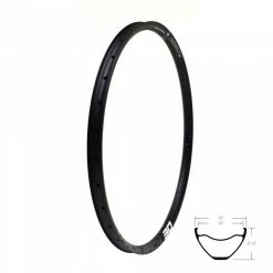 Fun Works Track Mack 30 Felge 27,5" | 650b Schwarz