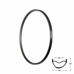 NoTubes ZTR Crest MK4 Felge 29" Schwarz