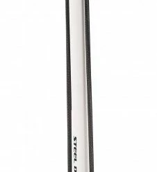 Lezyne Steel Digital Drive Standluftpumpe Weiß-glänzend