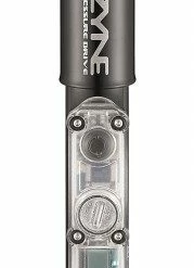 Lezyne Digital Pressure Drive Minipumpe Schwarz-glänzend