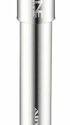 Lezyne Gauge Drive HV Minipumpe Silber-glänzend