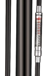 Lezyne Minipumpe Micro Floor Drive HVG Pumpe / MTB (mit Manometer) Schwarz Glänzend