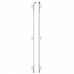 Sapim CX-Ray Speiche 2.0/2.2-0.9/2.0 Schwarz