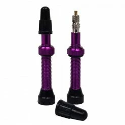 Fun Works Ultralight Tubeless Ventil 2er Set Purple