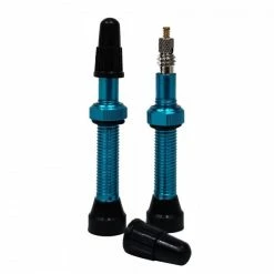 Fun Works Ultralight Tubeless Ventil 2er Set Hellblau