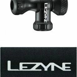 Lezyne CO2 Pumpenkopf Control Drive CNC Schwarz-glänzend