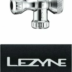 Lezyne CO2 Pumpenkopf Control Drive CNC Silber-glänzend