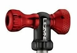 Lezyne CO2 Pumpenkopf Control Drive CNC Rot-glänzend