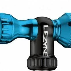Lezyne CO2 Pumpenkopf Control Drive CNC Blau-glänzend