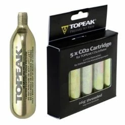 Topeak Co2 Kartuschen 5er Set 16 G